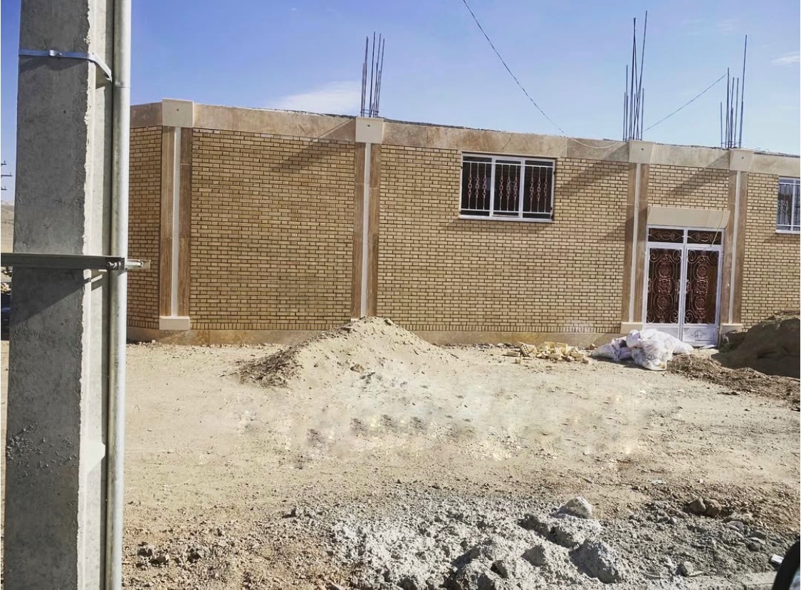 نمونه آجر کار شده کارخانه زرین سفال